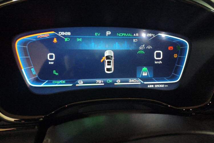 Used BYD Han 2023 DM-i Champion Edition 121KM Prestige Model Instrument Cluster