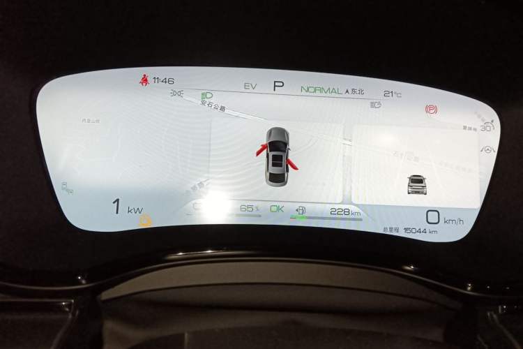 Used BYD Han 2023 DM-p War God Edition Instrument Cluster