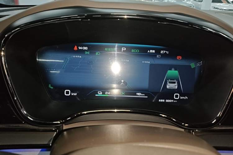 Used BYD Han 2023 EV Champion Edition 605KM Front-Drive Premium Model Instrument Cluster