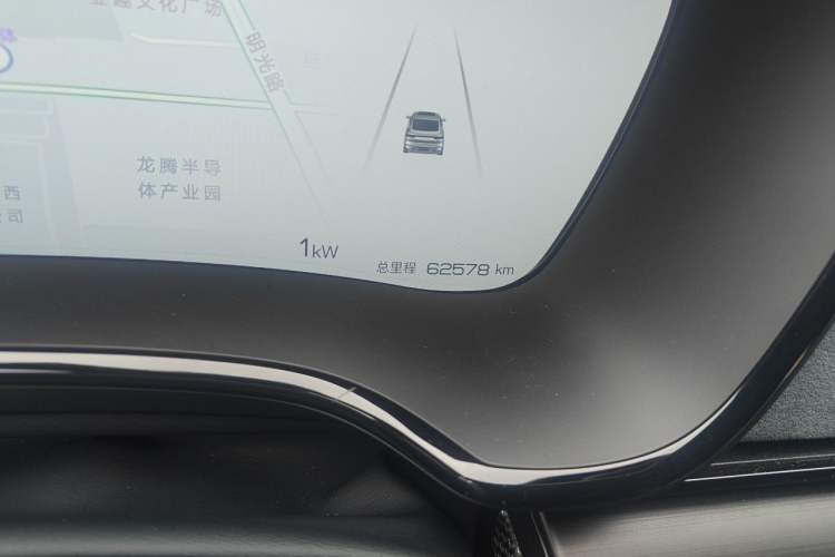 Used BYD Han 2023 DM-p War God Edition Odometer Close Up