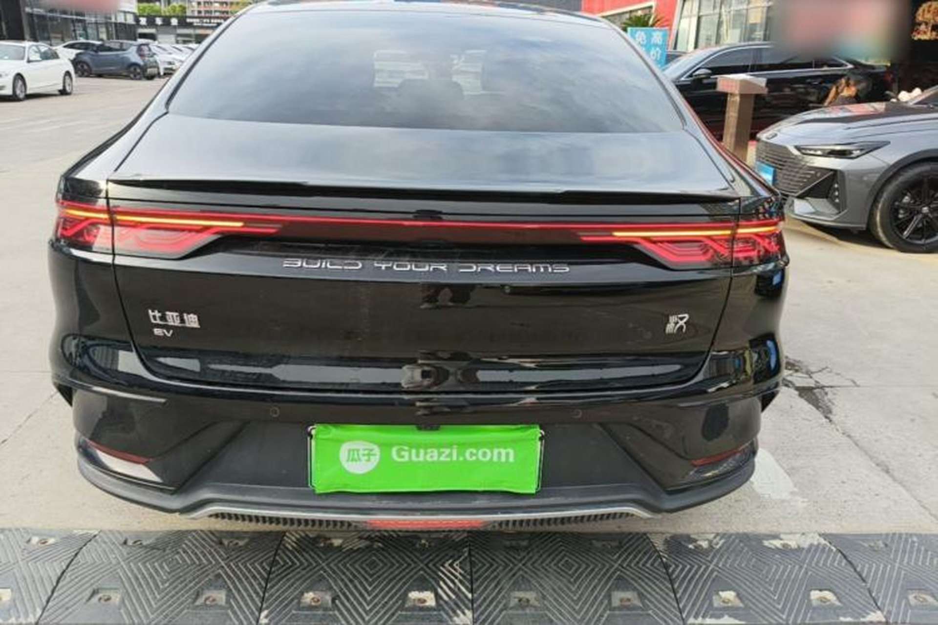 Used BYD Han 2023 EV Champion Edition 506KM Front-Wheel-Drive Premium Model Rear