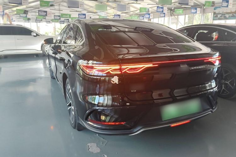 Used BYD Han 2023 EV Champion Edition 605KM Front-Drive Premium Model Rear Left 45 Deg