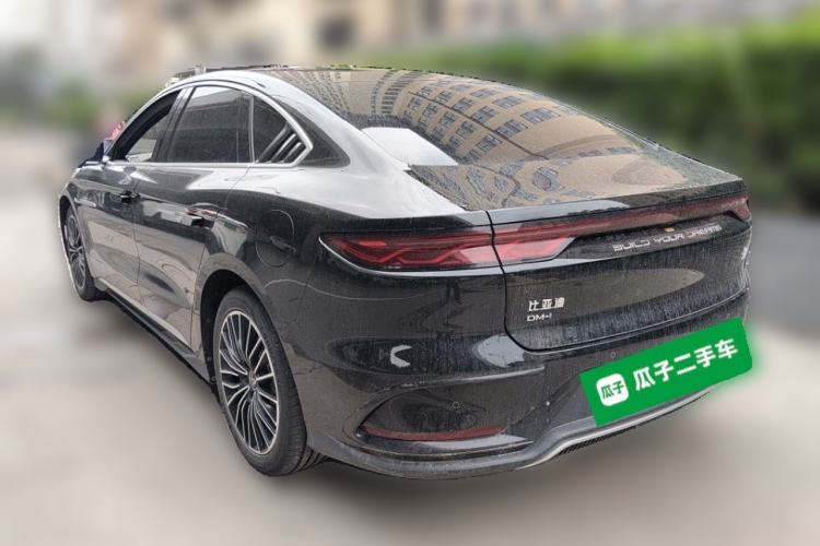 Used BYD Han 2023 DM-i Champion Edition 121KM Prestige Model Rear Left 45 Deg