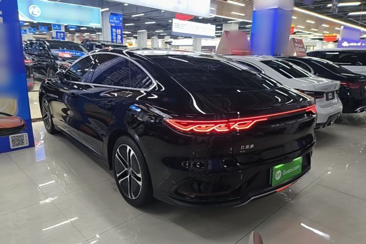 Used BYD Han 2023 EV Champion Edition 605KM Front-Drive Premium Model Rear Left 45 Deg