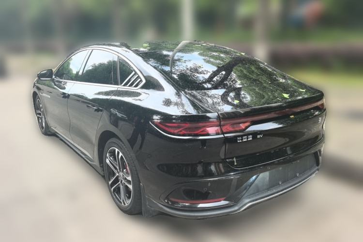 Used BYD Han 2023 EV Champion Edition 605KM Front-Drive Premium Model Rear Left 45 Deg