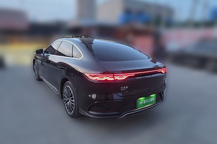 Used BYD Han 2023 DM-i Champion Edition 121KM Prestige Model Rear Left 45 Deg