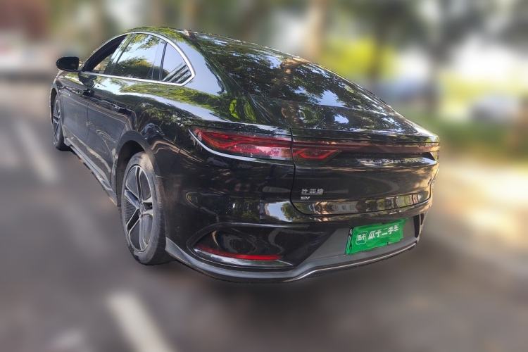 Used BYD Han 2023 EV Champion Edition 605KM Front-Drive Premium Model Rear Left 45 Deg