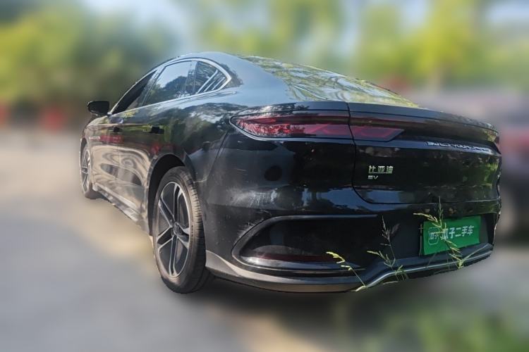 Used BYD Han 2023 EV Champion Edition 605KM Front-Drive Premium Model Rear Left 45 Deg