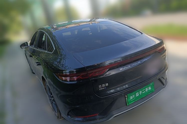 Used BYD Han 2023 DM-i Champion Edition 121KM Prestige Model Rear Left 45 Deg