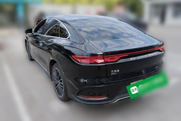 Used BYD Han 2023 DM-i Champion Edition 121KM Prestige Model Rear Left 45 Deg