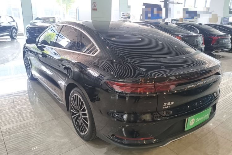 Used BYD Han 2023 DM-i Champion Edition 121KM Prestige Model Rear Left 45 Deg