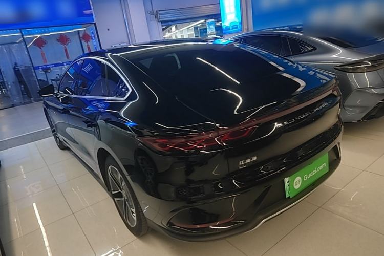 Used BYD Han 2023 EV Champion Edition 605KM Front-Drive Premium Model Rear Left 45 Deg