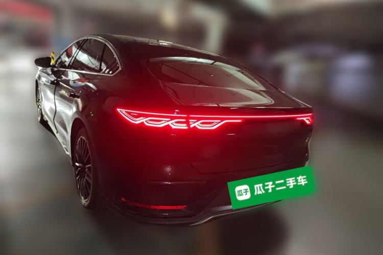 Used BYD Han 2023 DM-i Champion Edition 121KM Prestige Model Rear Left 45 Deg