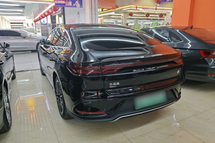 Used BYD Han 2023 DM-i Champion Edition 121KM Prestige Model Rear Left 45 Deg
