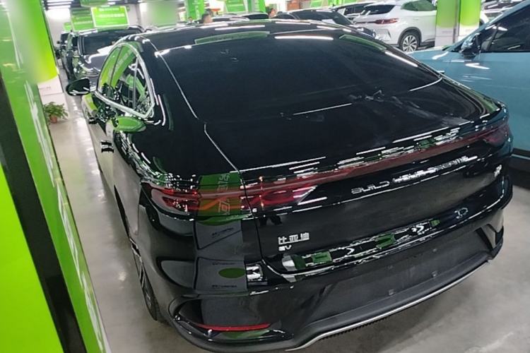 Used BYD Han 2023 EV Champion Edition 605KM Front-Drive Premium Model Rear Left 45 Deg