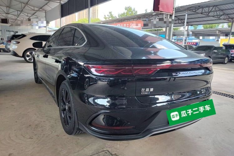 Used BYD Han 2023 DM-i Champion Edition 121KM Prestige Model Rear Left 45 Deg