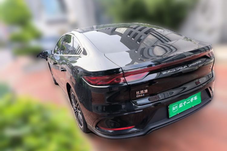 Used BYD Han 2023 DM-i Champion Edition 121KM Prestige Model Rear Left 45 Deg