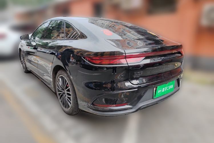 Used BYD Han 2023 DM-i Champion Edition 121KM Prestige Model Rear Left 45 Deg