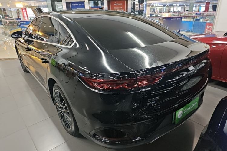 Used BYD Han 2023 DM-i Champion Edition 121KM Prestige Model Rear Left 45 Deg