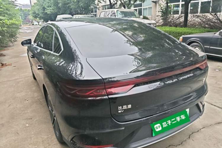 Used BYD Han 2023 EV Champion Edition 605KM Front-Drive Premium Model Rear Left 45 Deg
