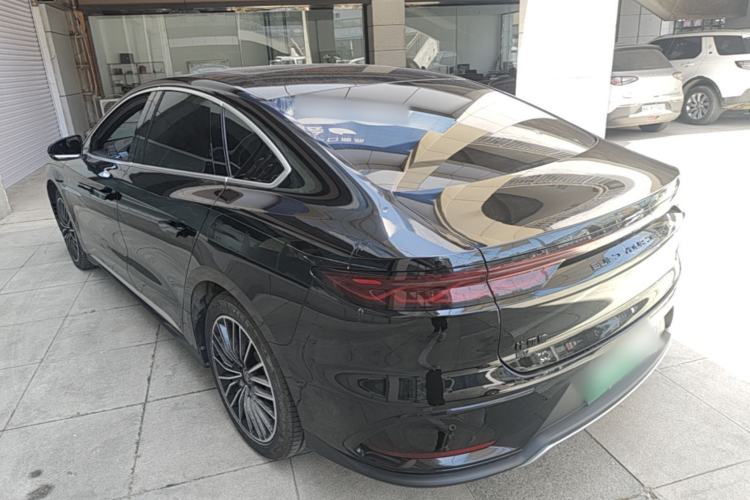 Used BYD Han 2023 EV Champion Edition 506KM Front-Wheel-Drive Premium Model Rear Left 45 Deg