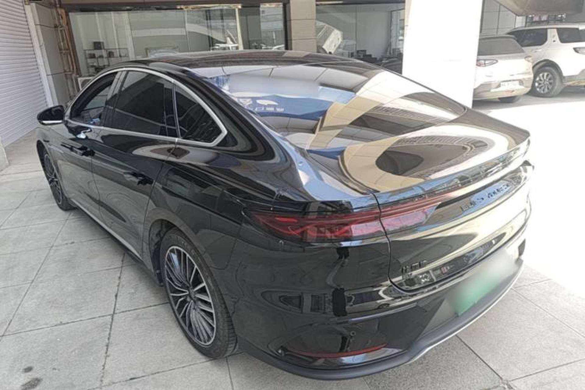 Used BYD Han 2023 EV Champion Edition 506KM Front-Wheel-Drive Premium Model Rear Left 45 Deg