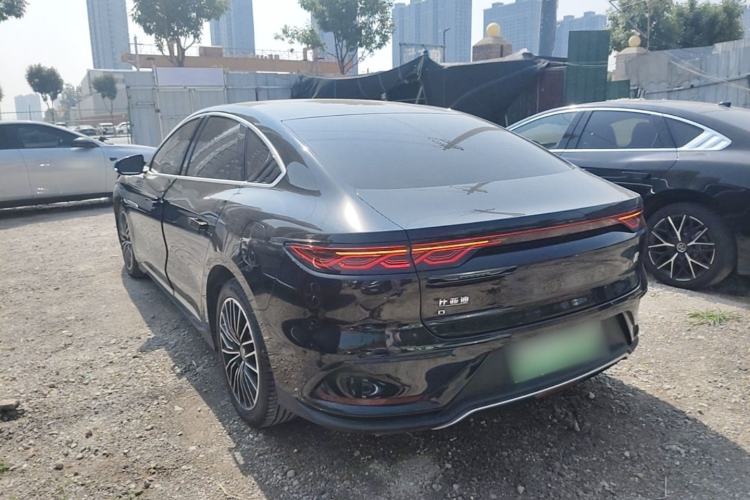 Used BYD Han 2023 DM-i Champion Edition 121KM Prestige Model Rear Left 45 Deg