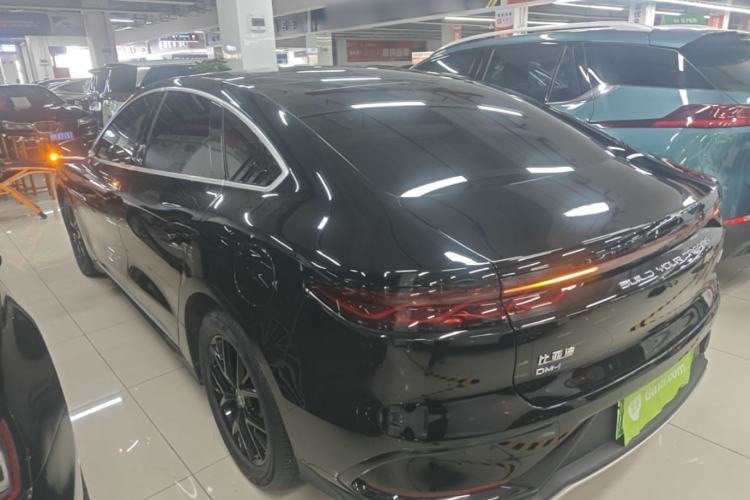 Used BYD Han 2023 DM-i Champion Edition 121KM Prestige Model Rear Left 45 Deg