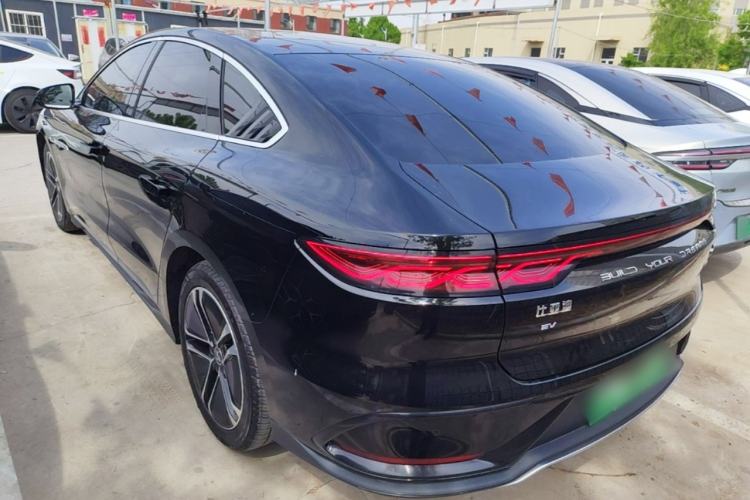Used BYD Han 2023 EV Champion Edition 605KM Front-Drive Premium Model Rear Left 45 Deg