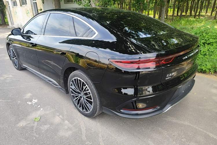 Used BYD Han 2023 DM-i Champion Edition 121KM Prestige Model Rear Left 45 Deg