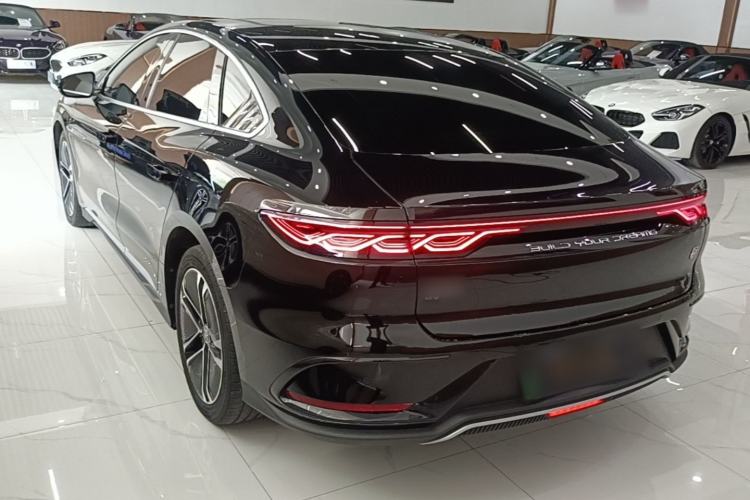 Used BYD Han 2023 EV Champion Edition 605KM Front-Drive Premium Model Rear Left 45 Deg