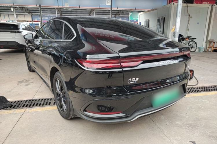 Used BYD Han 2023 DM-i Champion Edition 121KM Prestige Model Rear Left 45 Deg