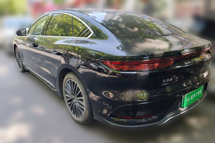 Used BYD Han 2023 DM-i Champion Edition 121KM Prestige Model Rear Left 45 Deg