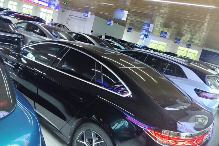 Used BYD Han 2023 EV Champion Edition 715 km Front-Drive Flagship Model Rear Left 45 Deg