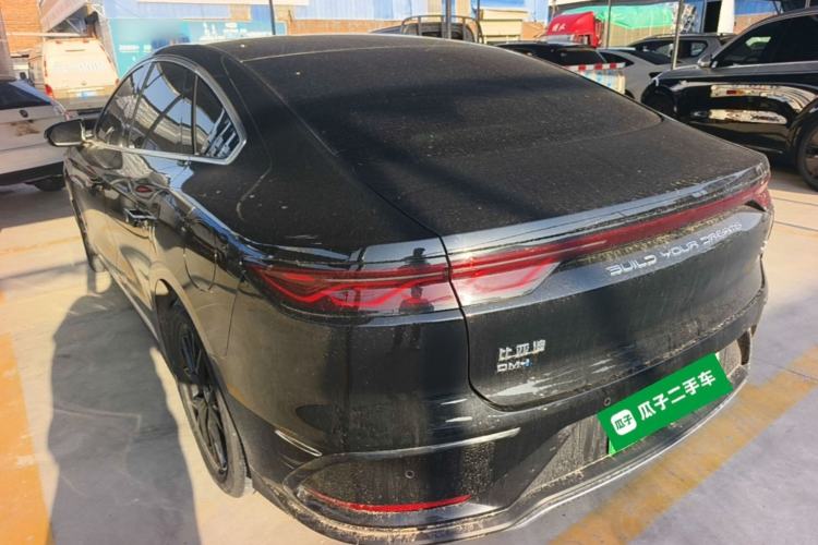 Used BYD Han 2023 DM-i Champion Edition 121KM Prestige Model Rear Left 45 Deg