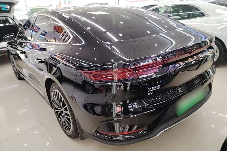 Used BYD Han 2023 EV Champion Edition 506KM Front-Wheel-Drive Premium Model Rear Left 45 Deg