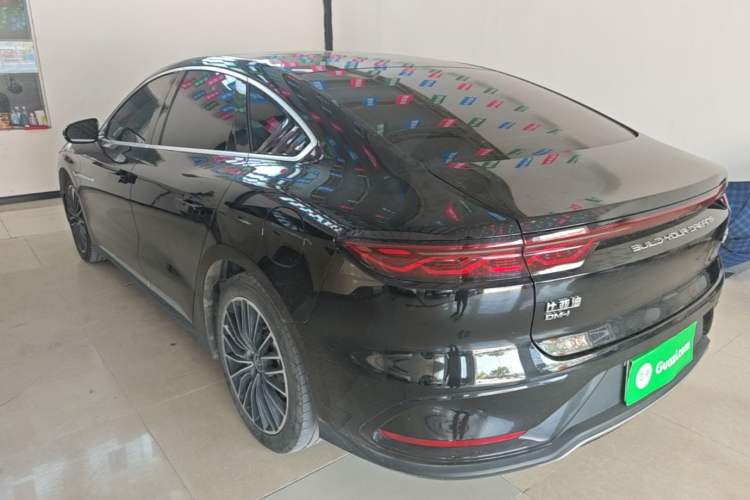 Used BYD Han 2023 DM-i Champion Edition 121KM Prestige Model Rear Left 45 Deg