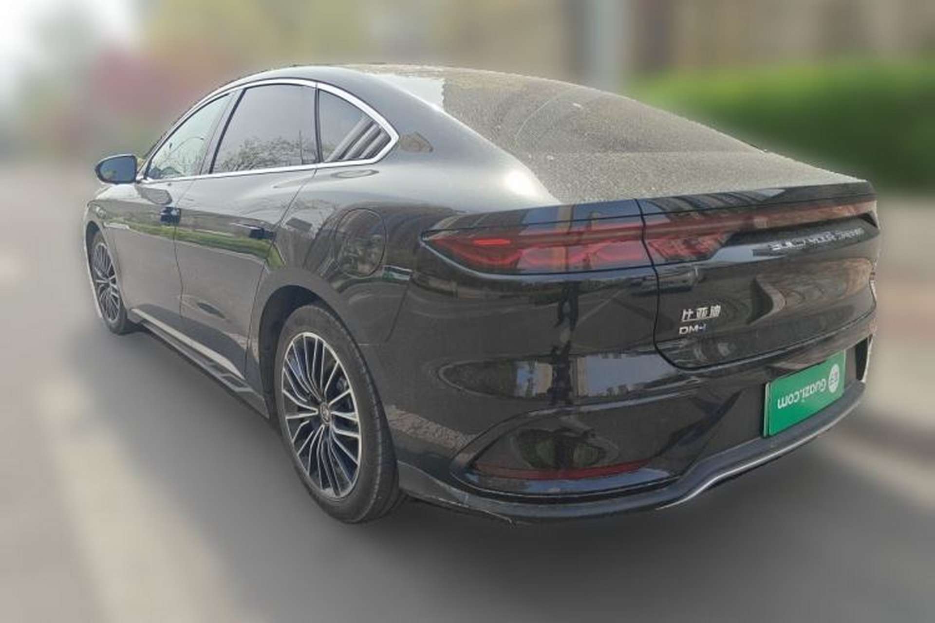 Used BYD Han 2023 DM-i Champion Edition 121KM Prestige Model Rear Left 45 Deg