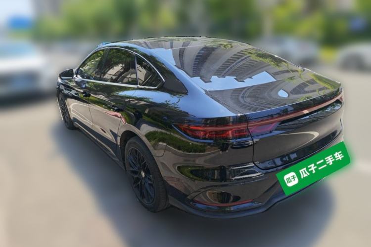 Used BYD Han 2023 EV Champion Edition 605KM Front-Drive Premium Model Rear Left 45 Deg