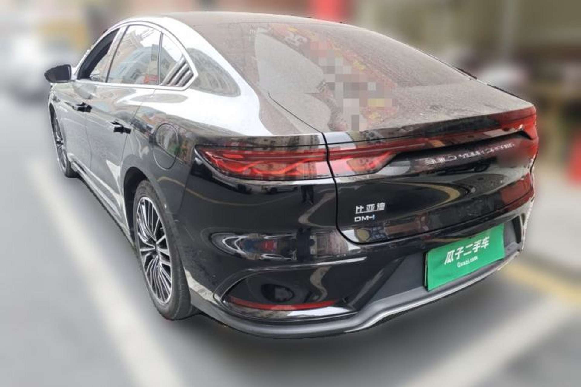 Used BYD Han 2023 DM-i Champion Edition 121KM Prestige Model Rear Left 45 Deg