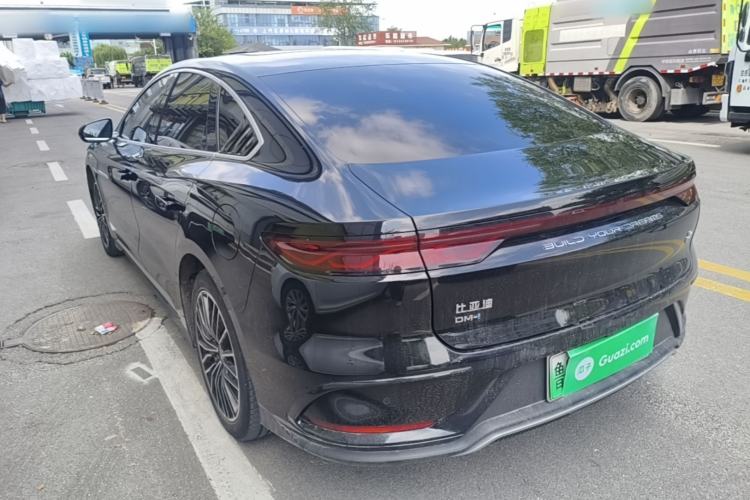 Used BYD Han 2023 DM-i Champion Edition 121KM Prestige Model Rear Left 45 Deg