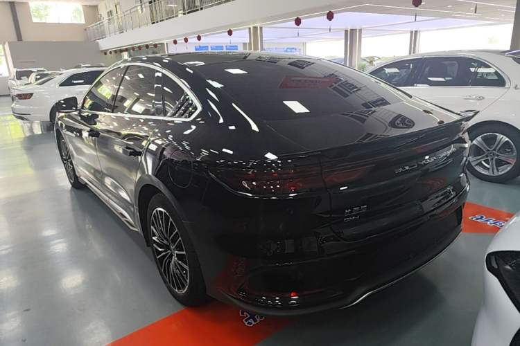 Used BYD Han 2023 DM-i Champion Edition 121KM Prestige Model Rear Left 45 Deg