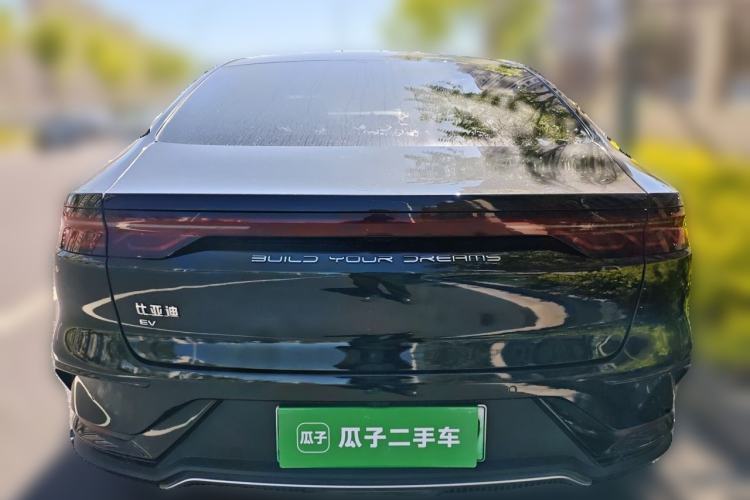 Used BYD Han 2023 EV Champion Edition 506KM Front-Wheel-Drive Premium Model Rear