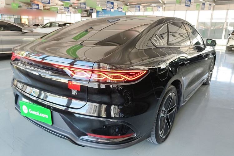 Used BYD Han 2023 EV Champion Edition 605KM Front-Drive Premium Model Rear Right 45 Deg
