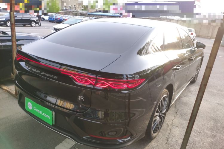 Used BYD Han 2023 DM-i Champion Edition 121KM Prestige Model Rear Right 45 Deg