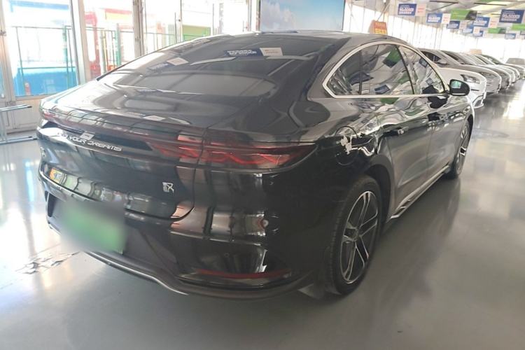 Used BYD Han 2023 EV Champion Edition 605KM Front-Drive Premium Model Rear Right 45 Deg