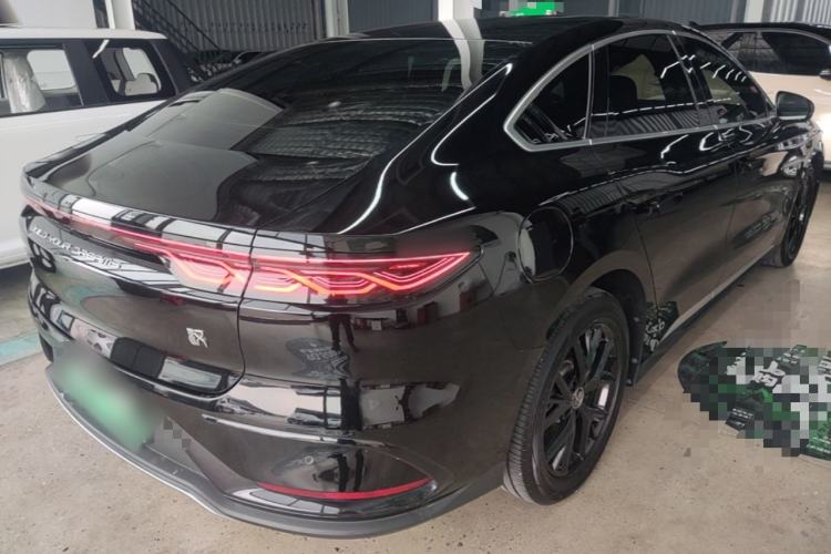 Used BYD Han 2023 DM-i Champion Edition 121KM Prestige Model Rear Right 45 Deg