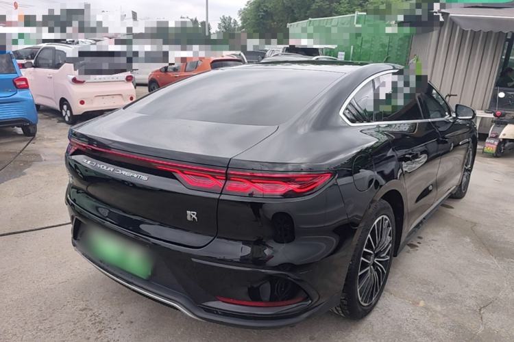 Used BYD Han 2023 DM-i Champion Edition 121KM Prestige Model Rear Right 45 Deg
