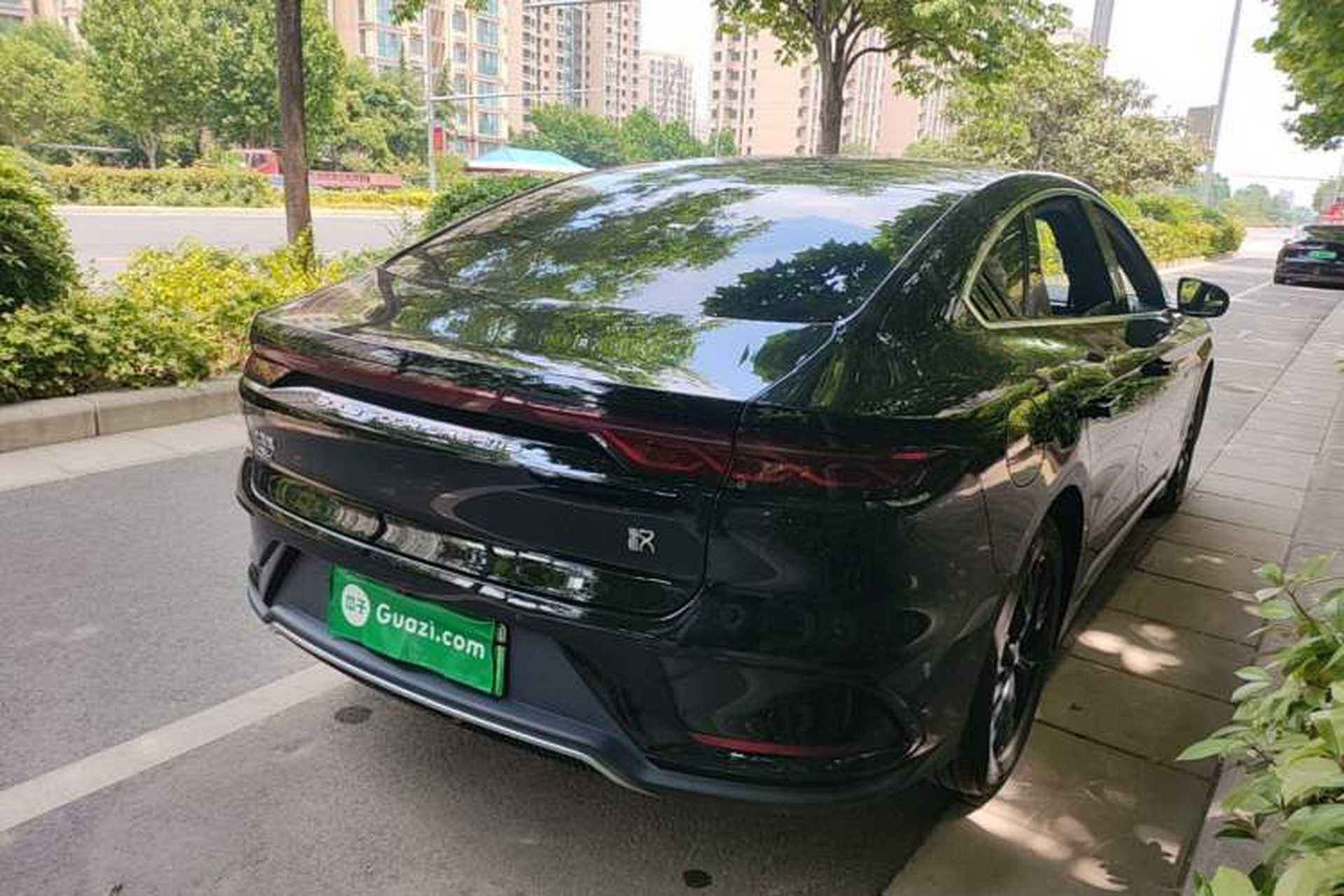 Used BYD Han 2023 DM-i Champion Edition 121KM Elite Model Rear Right 45 Deg