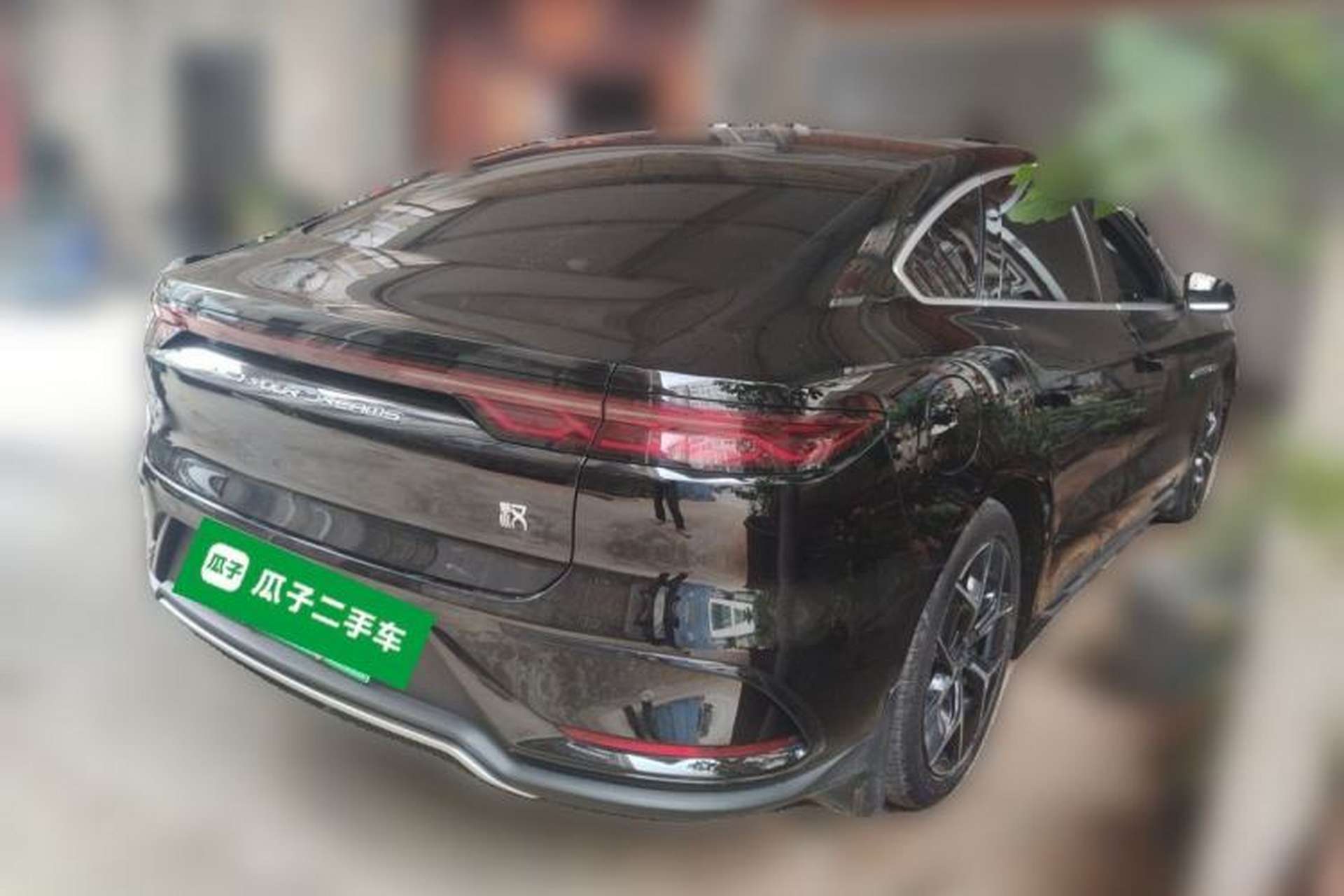 Used BYD Han 2023 EV Champion Edition 715KM Front-Drive Prestige Model Rear Right 45 Deg